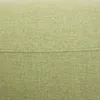 A close-up view of green fabric with a visible seam. Produktbild-Vorschau