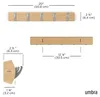 FLIP Garderobe 318850-390, naturel, van Umbra Productafbeelding-voorbeeld 3