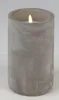 Solarlampe in Betonoptik ca. 12x20 cm moderne Solarleuchte Produktbild-Vorschau 3