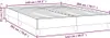 vidaXL Cadre de lit sans matelas gris clair 140x200 cm Voir les images du produit 7