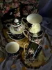 DUO FLORAL Jumbobecher 480 ml VINTAGE FLOWERS BLACK mit Produktbild-Vorschau 5