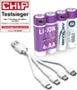 ANSMANN Akku Mignon AA Typ-C Anschluss Li-Ion 1800mAh 1,5V, Produktbild-Vorschau 1