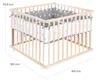 roba ohrádka 100 x 100 cm Little Stars – ohrádka včetně Náhled obrázku produktu 3