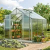 GFP Gewächshaus Topas 3 aus Alu 225x195 cm ca. 6 mm Produktbild-Vorschau 2