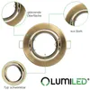 LUMILED 6x zapuštěné bodové osvětlení otočné ploché body Náhled obrázku produktu 3