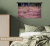 MuchoWow® Wandteppich Wandbehang Hirsche - Blumen - Produktbild-Vorschau 4