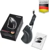 A Perixx PERIMICE-513 C vertical ergonomic mouse and its packaging are displayed on a white background. Produktbild-Vorschau