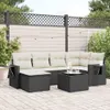 The Living Store 7-tlg. Garten-Sofagarnitur mit Kissen Produktbild-Vorschau 2