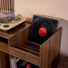 sweeek - Zweifarbiger Vintage Schallplattenschrank mit Produktbild-Vorschau 7