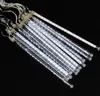 Meteor Lichter 240 LED 12 Lichterregen Lichterkette Stangen Kaltweiss  31 cm Produktbild-Vorschau