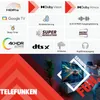 Telefunken D65U980B2CW 65 Zoll Fernseher Google TV 4K UHD Produktbild-Vorschau 6