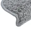 vidaXL Stufenmatten 15 Stk. 65x21x4 cm Grau Halbrund Groß Produktbild-Vorschau 4