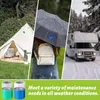 Taśma naprawcza - 8 cm x 2 m - Przezroczysta - Podgląd zdjęcia produktu 3
