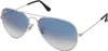 Ray-Ban Damen Aviator Sonnenbrille, Silber (003/3f), 55 mm Produktbild-Vorschau 1