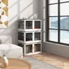 Zestaw 3 plastikowych pudełek do przechowywania HOMCOM z Podgląd zdjęcia produktu 2