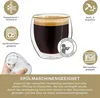 Creano doppelwandige Espresso-Gläser, 6er-Set 100ml Produktbild-Vorschau 3