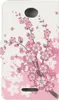 Handyhülle Tasche für Handy Sony Xperia E4 Winterblume Produktbild-Vorschau 3