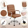 Krzesło biurowe 591884 retro brązowe, ergonomiczne krzesło Podgląd zdjęcia produktu 10