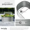 Carré potager FLORMMA 160 x 80 x 60 cm - argent Voir les images du produit 5
