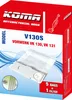 The image shows the packaging of KOMA antibacterial vacuum cleaner bags. Náhled obrázku produktu