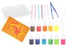Kit creativo per la pittura su carta con tecnica Ebru, con Anteprima dell’immagine prodotto 15