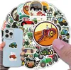 Adesivi colorati con trattori, set da 50, per il bricolage Anteprima dell’immagine prodotto 1
