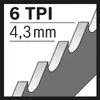 Säbelsägeblatt S 644 D, Top for Wood, 5er-Pack Produktbild-Vorschau 1