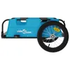 vidaXL Rimorchio per bicicletta blu Tessuto Oxford e ferro Anteprima dell’immagine prodotto 6