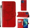 coque pour iPhone 12 Mini, coque en cuir avec fentes pour Voir les images du produit 1