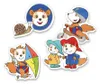 Trötsch Bobo Siebenschläfer Soft-Sticker: Aufkleber zum Produktbild-Vorschau 1