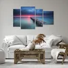 Bild auf Leinwand - Leinwandbild - 4 Teile - Brücke Meer Produktbild-Vorschau 6
