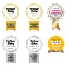 A collage of award badges and seals. Podgląd zdjęcia produktu