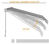 Markise elektrisch mit Fernbedienung, Vollkassette Produktbild-Vorschau 10