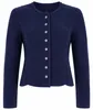 Isar-Trachten Damen Strickjacke "Saskia" 57102 | Marineblau Produktbild-Vorschau 4