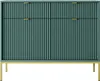 FURNLUX Sideboard Avon Grün Und Gold 104cm / Hauptfarbe: Produktbild-Vorschau 3