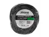 A coiled black extension cord is shown, wrapped in plastic, with a label in the center. Podgląd zdjęcia produktu
