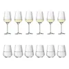 Weißwein- und Wasserglas-Set "Sternschliff" 12-teilig Produktbild-Vorschau 4