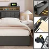 Flieks Polsterbett 160x200cm mit USB und Steckdosen, Produktbild-Vorschau 6
