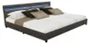 HOME DELUXE - LED Bett NUBE - Dunkelgrau, 270 x 200 cm - Produktbild-Vorschau 1