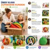 180x45x45cm Regenbogen Kriechtunnel, Krabbeltunnel für Produktbild-Vorschau 5