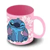 Disney – Lilo & Stitch – Stitch mit rosa Blumen – Becher Produktbild-Vorschau 1