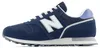 New Balance Damen Sneaker W3736LY Dunkelblau Wildleder Mesh Produktbild-Vorschau 5
