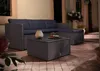 LC Garden »Loungino« Gartenset Lounge mit Tisch + Hocker Produktbild-Vorschau 3