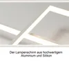 LED moderne Deckenleuchte, mit Fernbedienung, Stufenlos Produktbild-Vorschau 9
