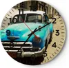 Wanduhr - Rund - Glasuhr - Auto Klassiker Kuba Havanna - Produktbild-Vorschau 1