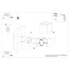 Applique LUCA noir LED IP54 1xLED 7W aluminium 10x10x10cm Voir les images du produit 9