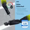 AARON Lock One Fahrradschloss mit Schlüssel Gelb Produktbild-Vorschau 4