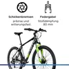 Zündapp FX27 Mountainbike schwarz/grün Produktbild-Vorschau 6