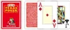 MODIANO Texas POKER Spielkarten 100% Plastik 54 Blatt rot Produktbild-Vorschau 2