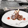 SÄNGER Porzellan Geschirrset Bilgola Marmor, Tafelservice Produktbild-Vorschau 2
